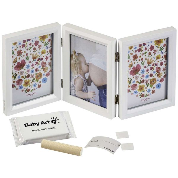 Обложка книги «Baby Art Print Frame Carolin Style Art.3601092500 Рамочка тройная для изготовления слепка»