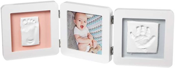Обложка книги «Baby Art Hand and Foot Print Art.3601097200 Рамочка тройная Набор для изготовления слепка с тройной рамкой»