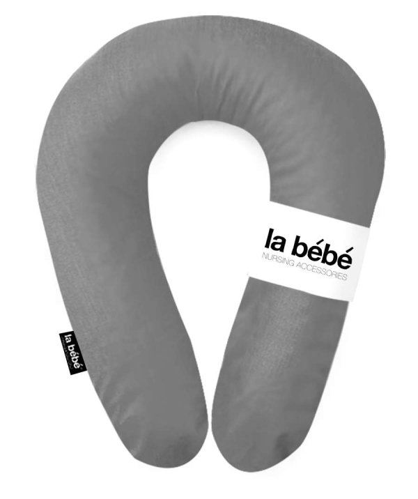 La Bebe ™ Snug Белье для беременных Уход Подушка Art.77431 Темно-серый Pakaviņš (подковы) кормления ребенка, спать, подушки беременную 20x70cm