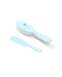 BabyOno Art.569 Blue SUPER SOFT&amp;ULTRA THIN Щетка с мягким волосом + расческа