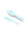 BabyOno Art.569 Blue SUPER SOFT&amp;ULTRA THIN Щетка с мягким волосом + расческа