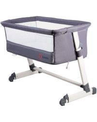 Lionelo Theo Art.109450 Dark Grey Кроватка для комфортного совместного сна