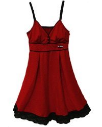 La Bebe™ Nursing Eclipse Art.10486 Red Ночнушка для беременных и кормящих