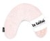 La Bebe™ Mimi Nursing Cotton Pillow Art.101710 TicTacToe Pink Подковка для сна, кормления малыша 19x46cm