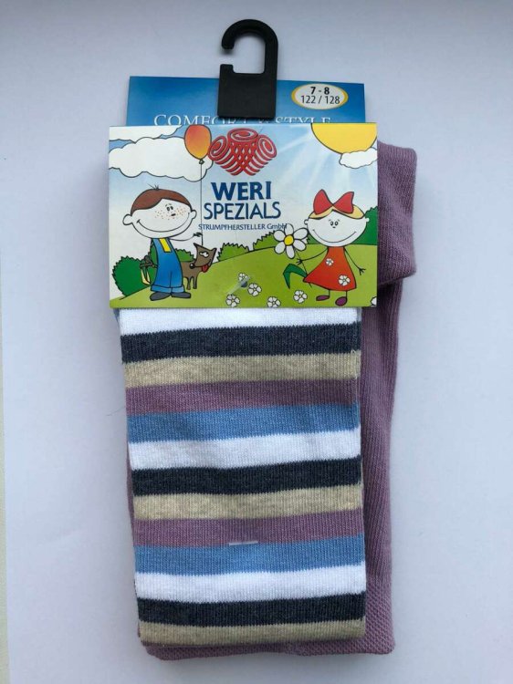 Weri SPEZIALS Art.91139 Детские колготки (Анти Allerģiskas) 122-160 размер.