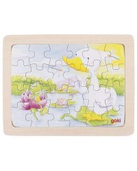 Goki Puzzle Art.VG57807 Деревянный пазл