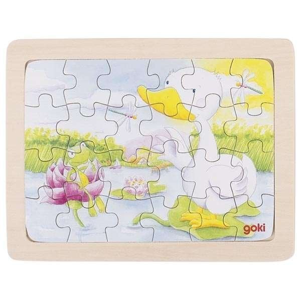 Goki Puzzle Art.VG57807 Деревянный пазл