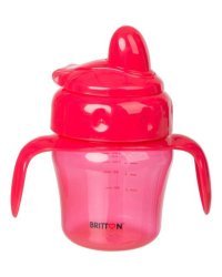 Britton Non-spill Soft Spout Cup Art.B1514 Бутылочка непроливайка с мягким наконечником 150 мл