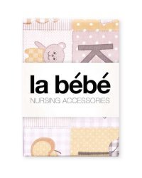La Bebe™ Cotton 100x135 Art.49920 Letters Детский хлопковый пододеяльник La Bebe Cotton Art.49920