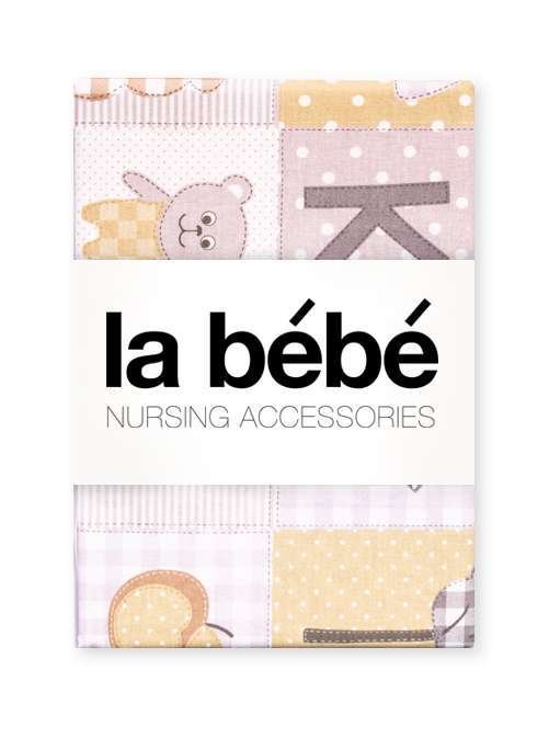 La Bebe™ Cotton 100x135 Art.49920 Letters Детский хлопковый пододеяльник La Bebe Cotton Art.49920