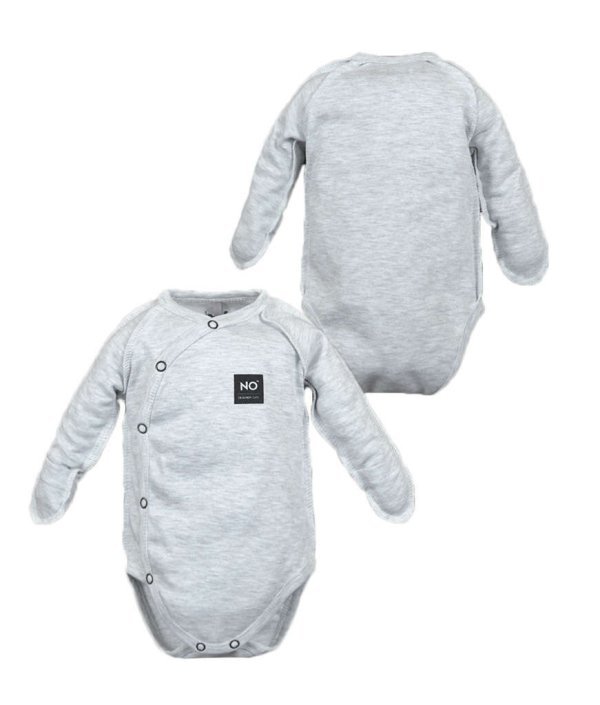 Обложка книги «La Bebe ™ Baby Body Art.117681 Grey Бодик из 100% мягкого хлопка с длинным рукавом (made in Latvia)»