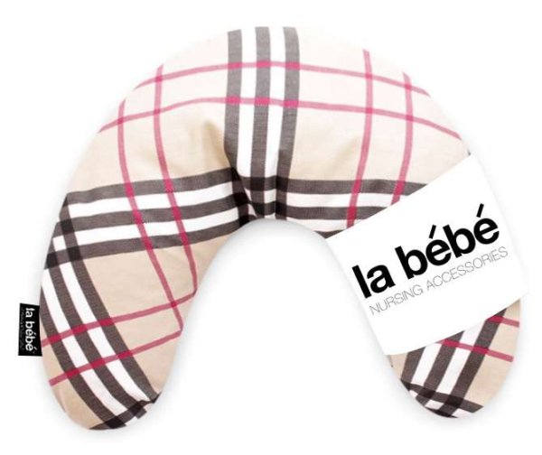 La Bebe™ Mimi Nursing Satin Pillow Art.80961 London Подкова для сна, кормления малыша 19*46cm