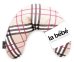 La Bebe™ Mimi Nursing Satin Pillow Art.80961 London Подкова для сна, кормления малыша 19*46cm