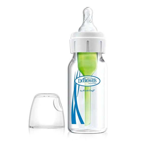 Dr.Browns Wide Neck Options Art.SB41001-P4 Антиколиковая бутылочка для кормления, 120мл