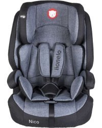 Lionelo Nico Art.109342 Black/Grey Детское автокресло 9-36 кг, группа 2/3