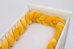Обложка книги «La bebe™ Velvet Border (160) Art.506845 Yellow Плетёный бортик-охранка (косичка) для кроватки 160cм»