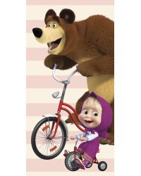 Faro Tekstylia Beach Towel Masha Art.016 Детский хлопковое полотенце 100% хлопок 70х140cm