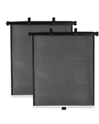 Fillikid Car Sunshade Roller black Art.CS0003 Аutomašīnas saules aizsargs, 2 gab. 40 x 45cm