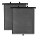 Обложка книги «Fillikid Car Sunshade Roller black Art.CS0003 Аutomašīnas saules aizsargs, 2 gab. 40 x 45cm»