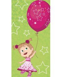 Faro Tekstylia Beach Towel Art.042 Детский хлопковое полотенце 100% хлопок 70х140cm