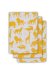 Jollein Muslin Face Safari Ocher Art.536­-848­-65202 Высококачественная муслиновая пелёнка для лица, 3 шт. (15х21 см)