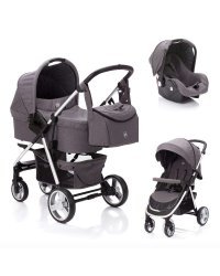 Fillikid Lion Art.E05-17 Light Grey Универсальная коляска 3 в 1