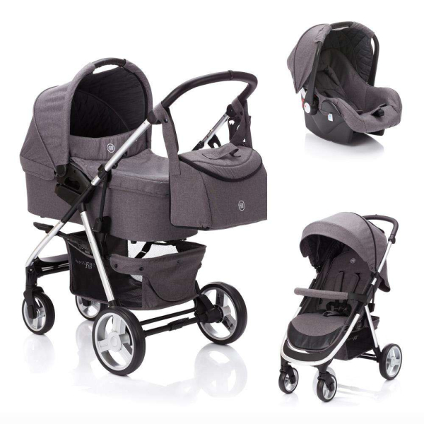 Fillikid Lion Art.E05-17 Light Grey Универсальная коляска 3 в 1