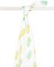 Jollein Hydrophilic Diaper XL Icecream Mint Art.535-­854-­65275 Высококачественная муслиновая пелёнка из бамбука, 1 шт. (140x200 см)