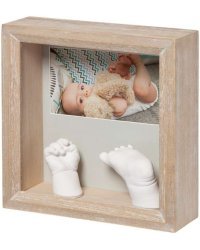 Baby Art Kit Deluxe Frame Art.3601096300 Набор для создания слепков ручки и ножки