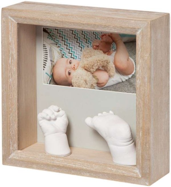Обложка книги «Baby Art Kit Deluxe Frame Art.3601096300 Набор для создания слепков ручки и ножки»