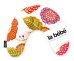 La Bebe™ Mimi Pillow Art.83706 Flowery Подкова для сна, путешествий, кормления малыша 19x46cm