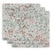 Jollein Muslin Bloom Art.535­-855-­65348 Высококачественная муслиновая пелёнка из бамбука, 3 шт. (70x70 см)