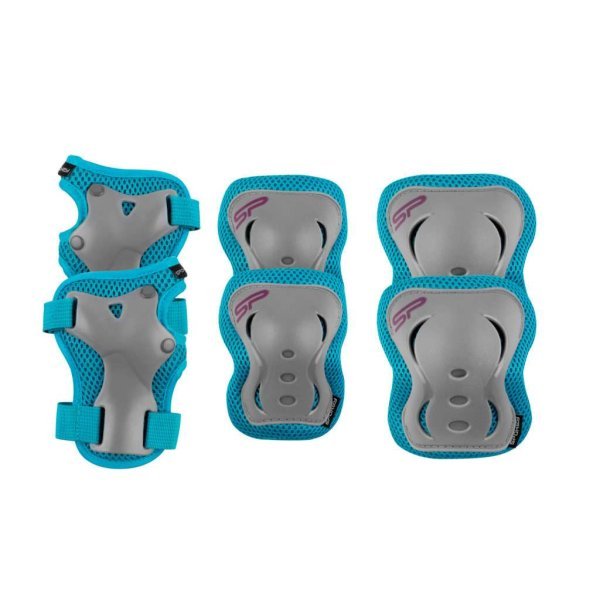 Spokey Shield Set Art.924817 Детский защитный комплект для ладоней, локтей и коленей.