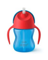 Philips Avent Бенди соломы Кубок Art.SCF796 / 01 чашка с соломой 200 мл 9М +