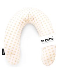 La Bebe™ Rich Cotton Nursing Maternity Pillow Art.73392 Dots Подковка для сна/кормления малыша, 30x104 cm