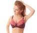 La Bebe™ Boutique Lingerie Cotton Art.32565 Wild Peach Polka Dots Бюстгальтер для беременности и кормления с отстёгивающейся мягкой чашкой и стабильной поддержкой груди