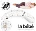 La Bebe™ Moon Maternity Pillow Bunnies Art.92342 Большая подушка для беременных с наполнителем из Memory Foam (особенно мягкий и тихий наполните