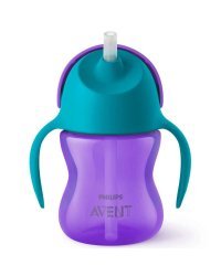 Philips Avent Бенди соломы Кубок Art.SCF796 / 02 Чашка с соломинкой 200 мл 9М +