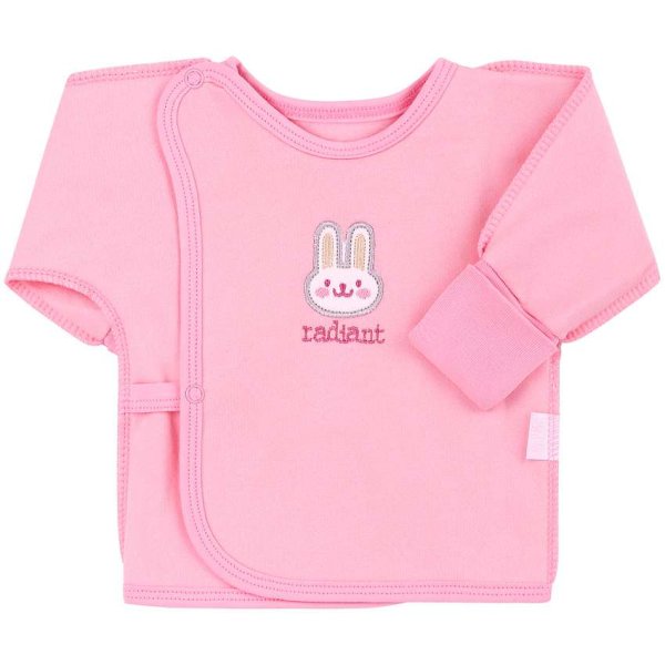 Bembi Art.RP7-300 Детская хлопковая фланелевая распашонка