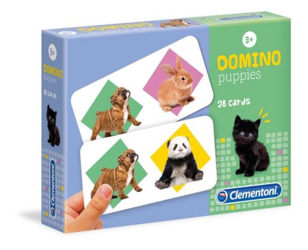 CLEMENTONI Art.09-18068 Puppies Memory Game Domino
