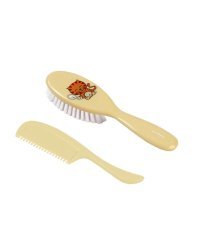 BabyOno Art.569 Beige SUPER SOFT&amp;ULTRA THIN Щетка с мягким волосом + расческа