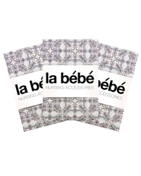La Bebe™ Set 75x75(3) Art.111630 Комплект детских пеленочек [хлопок] 75x75cm(3 шт)
