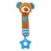 BabyMix Bear Art. 31275 Детская мягкая погремушка с пищалкой