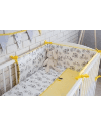 La bebe™ Cotton Borders Set 3 Art.111056 Комплект постельного белья из 3 частей