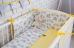La bebe™ Cotton Borders Set 3 Art.111056 Комплект постельного белья из 3 частей