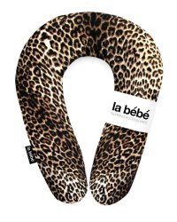 La Bebe™ Snug Cotton Nursing Maternity Pillow Art.13048 Jungle Edition Leo Подкова для сна / кормления малыша 20x70 cm
