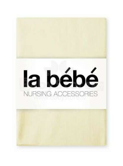 La Bebe™ Satin 75x75 Art.80909 Milk Хлопковая пеленка
