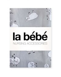 La Bebe™ Set 100x140/40x60 Art.81686 Sheeps Комплект детского постельного белья из 2х частей 100x140 un 40x60