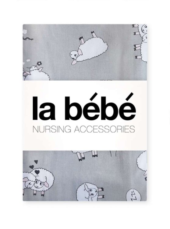 Обложка книги «La Bebe™ Set 100x140/40x60 Art.81686 Sheeps Комплект детского постельного белья из 2х частей 100x140 un 40x60»
