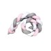 Обложка книги «La bebe™ Velvet Border (220) Art.113014 Multicolor Плетёный бортик-охранка (косичка) для кроватки, 220 cm»